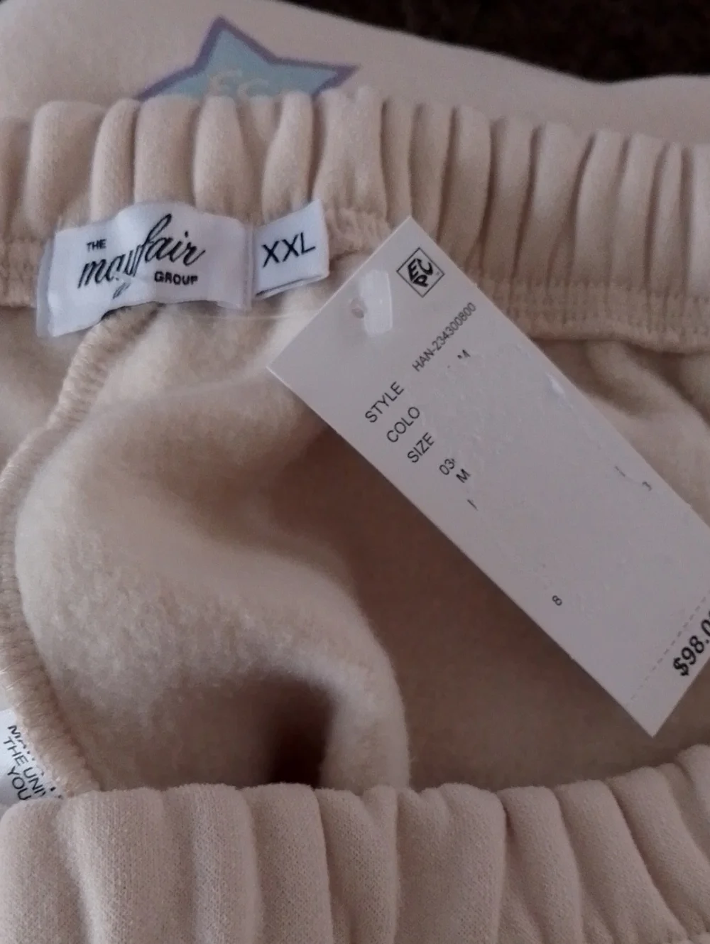 Mayfair x @ISCREAMCOLOUR Joggers Let Your Angels Lead The Way XXL New - Picture 3 of 8